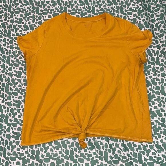 Madewell Tops - Yellow Madewell Tshirt